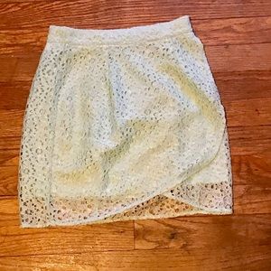 Lulus Mint Skirt